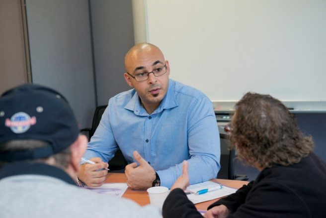 Civic team in a planning meeting