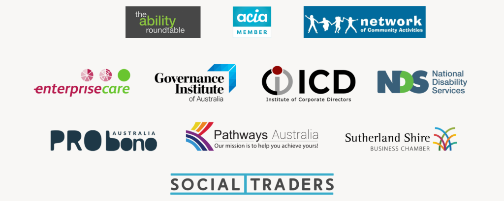 Civic charity accredited membership logos