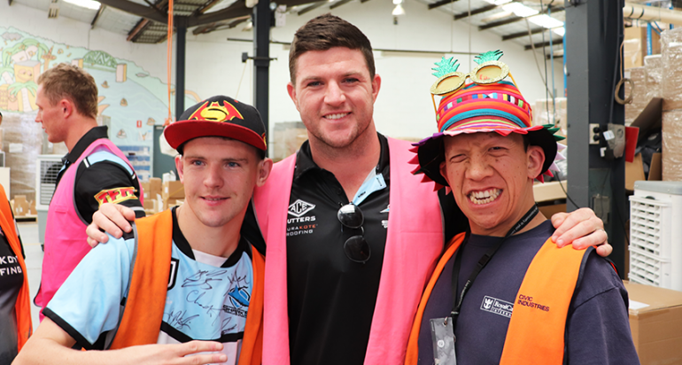 Cronulla sharks visit Civic