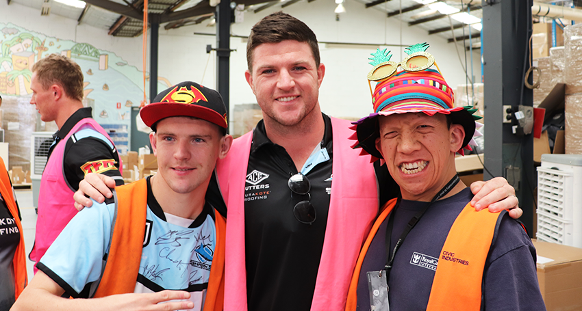 Cronulla sharks visit Civic