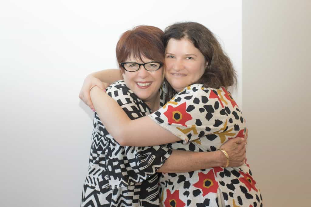 mum Narelle (left), with her daughter and Civic client, Lauren (right)