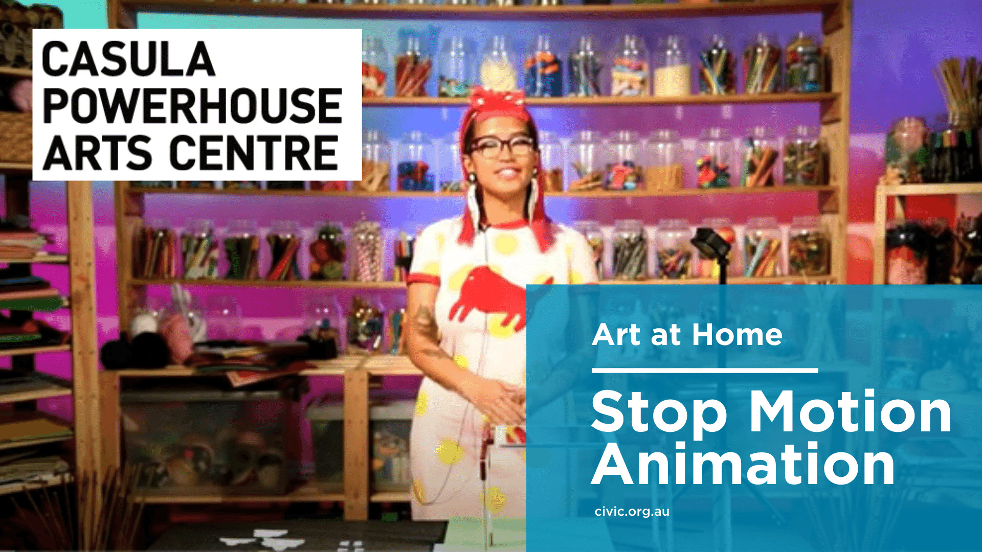 Learn how to do stop animation art at home banner