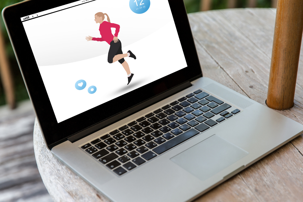 online fitness class