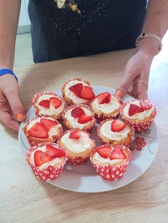 strawberry cupcakes