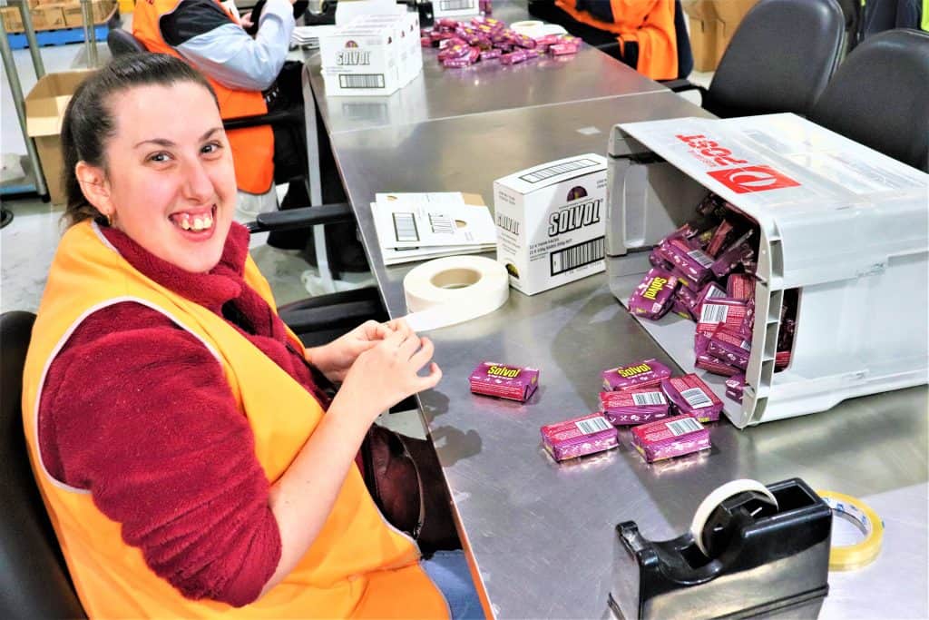 Civic crew packaging Solvol soap