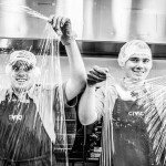 Civic Café Engadine staff wrapping food in clingfilm